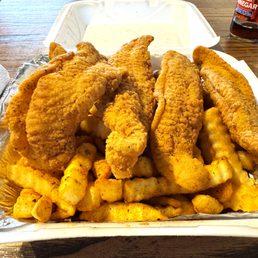 Fish and chips Fish and chips