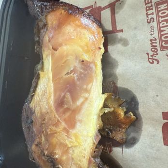 Bludso's BBQ - Undercooked 1/4 chicken - Barbeque Near Me - Los Angeles, California