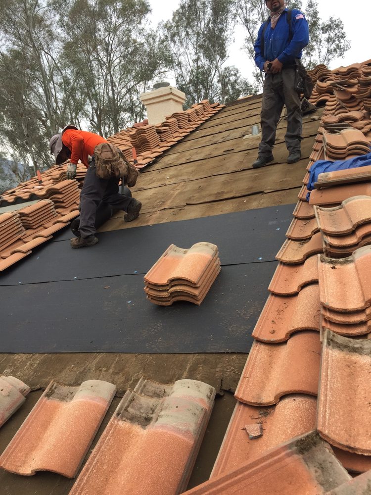 Slide of Al's roofing repairs