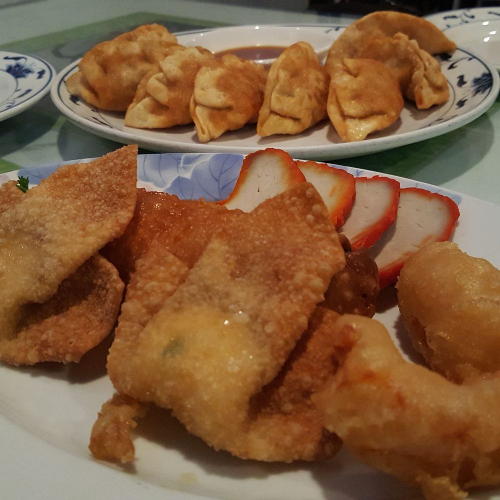 Shanghai House - Gyoza and Appetizer Plate for 2 (5/16/17) - Korean Near Me - Bellevue, Washington Shanghai House - Gyoza and Appetizer Plate for 2 (5/16/17) - Korean Near Me - Bellevue, Washington