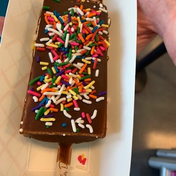 Vida Dulce - Peanut butter dipped in chocolate & sprinkles - Ice Cream & Frozen Yogurt Near Me - Cary, North Carolina