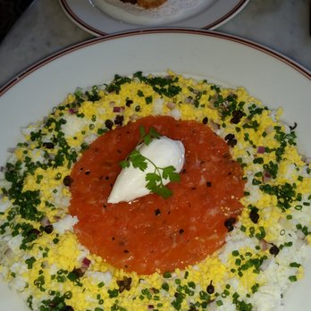 Bouchon - Salmon tartare - French Near Me - Yountville, California Bouchon - Salmon tartare - French Near Me - Yountville, California