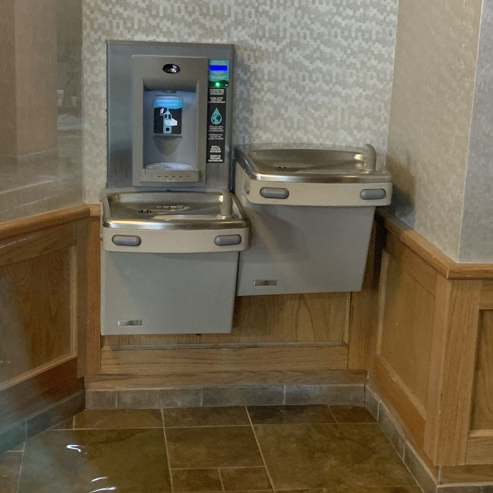 Drury Inn & Suites Amarillo - Water bottle refill station across from the pool - Hotels Near Me - Amarillo, Texas Drury Inn & Suites Amarillo - Water bottle refill station across from the pool - Hotels Near Me - Amarillo, Texas