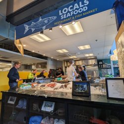 Locals Seafood Restaurant & Market - Counter near the entry