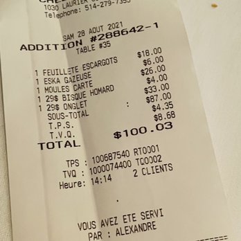 Chez Lévêque - French Near Me - Outremont, Quebec