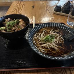 Teriyaki chicken with soba noodles Teriyaki chicken with soba noodles