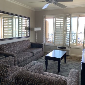 Best Western Plus Island Palms Hotel & Marina - My living room with pull out couch - San Diego, CA