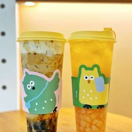 Dirty Milk Tea & Peach Jasmine Tea