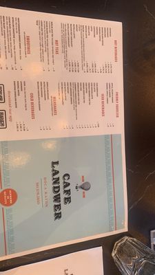 Menu photo 2 Cafe Landwer Boca Raton, FL