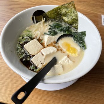 Silverlake Ramen - The Shoyu Ramen with tofu. Omg - Ramen Near Me - Kirkland, Washington