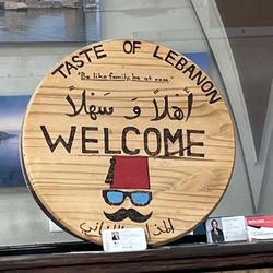 Taste Of Lebanon - Sign