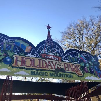 Six Flags Magic Mountain - Holiday In The Park. - Amusement Parks Near Me - Valencia, California Six Flags Magic Mountain - Holiday In The Park. - Amusement Parks Near Me - Valencia, California