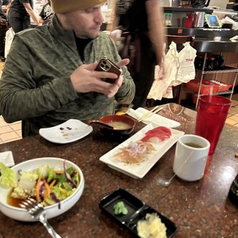 Gin Sushi - Husband and Sashimi he likes his - Sushi Bars Near Me - Temecula, California Gin Sushi - Husband and Sashimi he likes his - Sushi Bars Near Me - Temecula, California