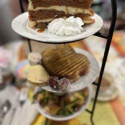 Village Tea Room & Gift Shoppes - The tower of yum
