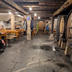 Lizeaga Sagardotegi - Front room with 4 Barrels