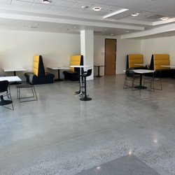 Inside cafe