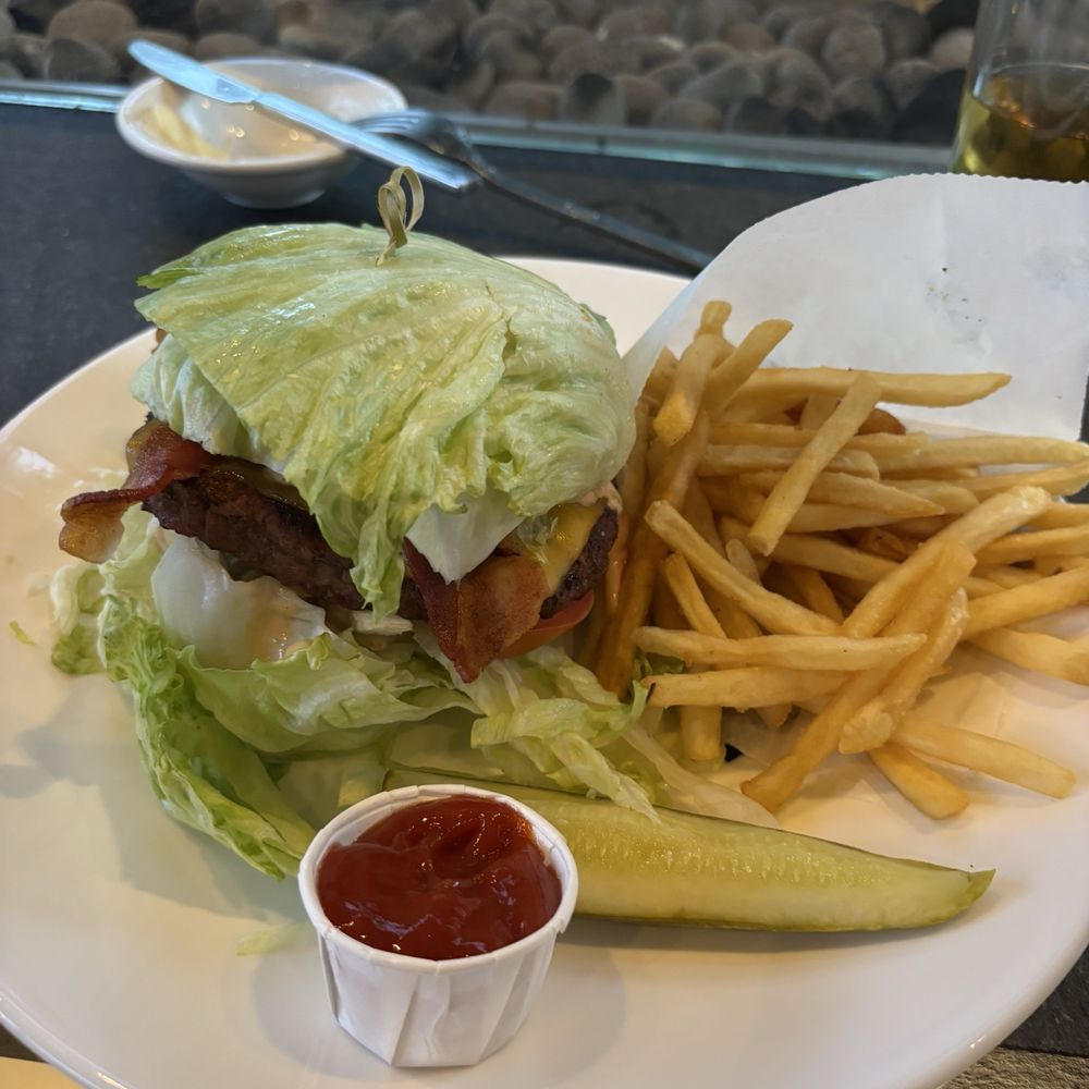 MB Grille - I had the "protein style" which is lettuce wrapped- craft burger. It was tasty. - New American Near Me - Simi Valley, California MB Grille - I had the "protein style" which is lettuce wrapped- craft burger. It was tasty. - New American Near Me - Simi Valley, California