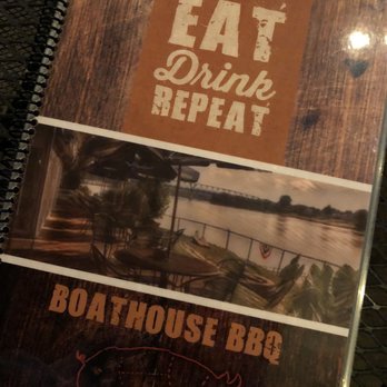 Boathouse BBQ - menu cover - New American Near Me - Marietta, Ohio Boathouse BBQ - menu cover - New American Near Me - Marietta, Ohio