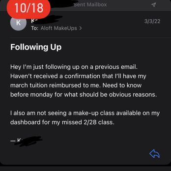 Aloft Circus Arts - Emails between myself and Aloft administrative staff, part 10 of 18. - Dance Schools Near Me - Chicago, Illinois Aloft Circus Arts - Emails between myself and Aloft administrative staff, part 10 of 18. - Dance Schools Near Me - Chicago, Illinois