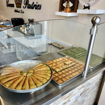 Crown Pastries - a display of pastries in a bakery - Bakeries Near Me - Mississauga, Ontario Crown Pastries - a display of pastries in a bakery - Bakeries Near Me - Mississauga, Ontario