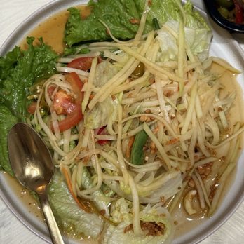 Bright Star Thai Vegan - Papaya Salad - Thai Near Me - Rancho Cucamonga, California