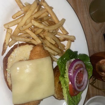 Doc B's Restaurant + Bar - Cajun Chicken Club Sandwich with crispy instead of grilled - New American Near Me - Chicago, Illinois