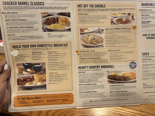 Menu photo 1 Cracker Barrel Old Country Store Pennsville, NJ Menu photo 1 Cracker Barrel Old Country Store Pennsville, NJ