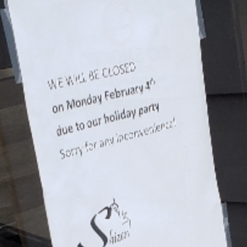 Shizen - Here is the sign that was posted on the after I made my reservation. I had to put in my credit card information. - Sushi Bars Near Me - San Francisco, California Shizen - Here is the sign that was posted on the after I made my reservation. I had to put in my credit card information. - Sushi Bars Near Me - San Francisco, California