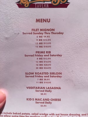 Menu photo 8 Quincys Buena Vista, CO Menu photo 8 Quincys Buena Vista, CO