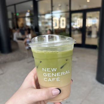 New General Cafe - Carrot Cake Matcha Latte - Coffee & Tea Near Me - Winter Park, Florida