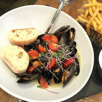 Tapas & Beers - Proscuitto Mussels - French Near Me - San Diego, California Tapas & Beers - Proscuitto Mussels - French Near Me - San Diego, California