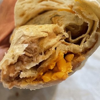 Raliberto's Taco Shop - Burrito ~ did they forget something .. it's all tortilla - Tacos Near Me - Redding, California