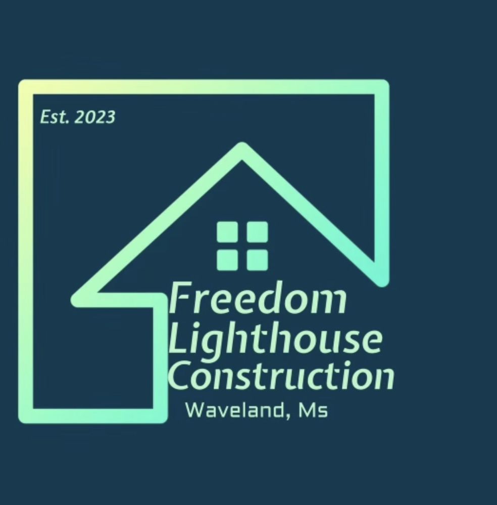 Slide of Freedom Lighthouse Construction