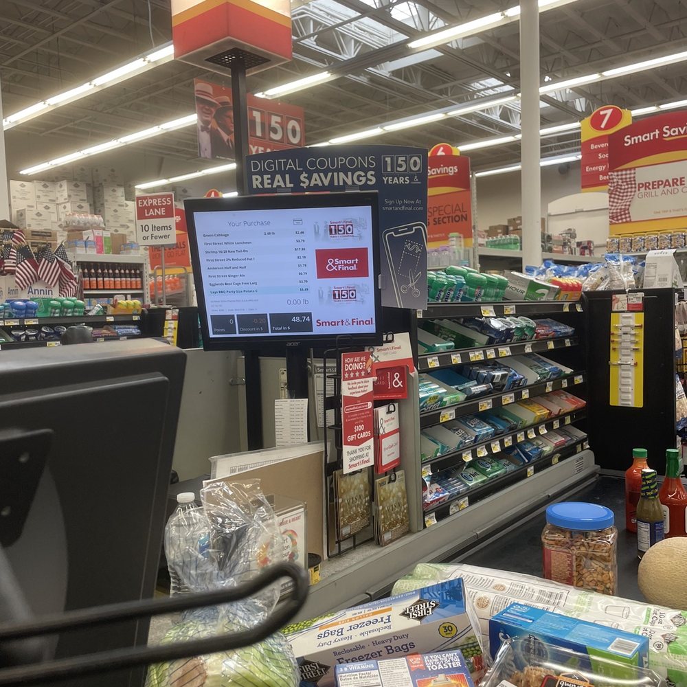 Smart & Final - At the check out, My budget was $99. I did good! - Grocery Near Me - North Las Vegas, Nevada Smart & Final - At the check out, My budget was $99. I did good! - Grocery Near Me - North Las Vegas, Nevada