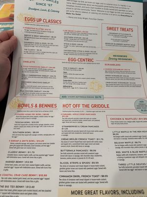 Menu photo 1 Eggs Up Grill Milton, GA