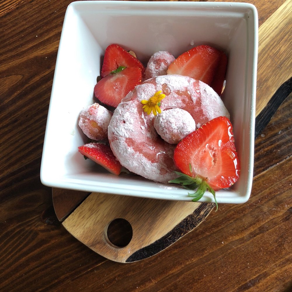 Gold Cup Wine Bar - The Strawberry Donuts - New American Near Me - Middleburg, Virginia Gold Cup Wine Bar - The Strawberry Donuts - New American Near Me - Middleburg, Virginia