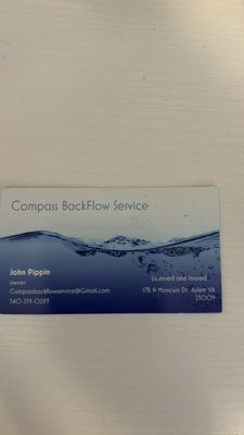 Compass Backflow Service LLC Logo