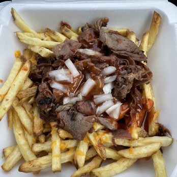 Phil's BBQ - Loaded fries with tri tip - Barbeque Near Me - San Diego, California Phil's BBQ - Loaded fries with tri tip - Barbeque Near Me - San Diego, California