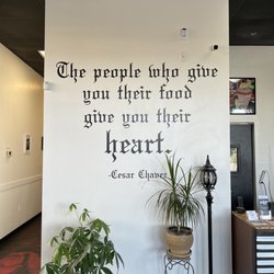 Yelp Elite Week With Blacktop Grill - Perfect Cesar Chavez quote.