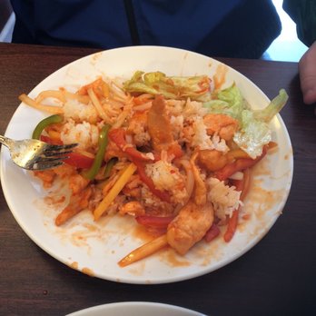 Golden Triangle - Mango Lunch Special with chicken - Thai Near Me - Philadelphia, Pennsylvania