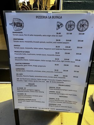 Menu photo 4 Pizzeria La Bufala Santa Cruz, CA Menu photo 4 Pizzeria La Bufala Santa Cruz, CA