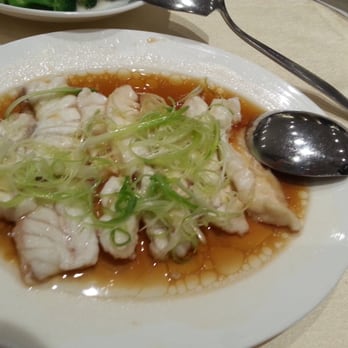 紫粵軒 - Sautéed Garoupa fillets, braised w/green onions & ginger, $280 - Cantonese Near Me - Hong Kong, HK