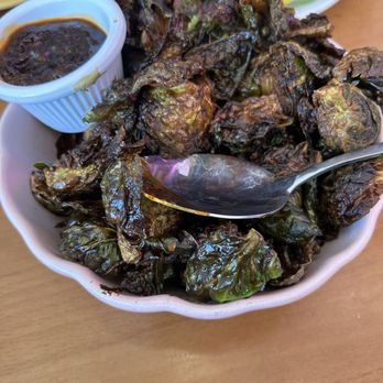 Funky Elephant - Fried Brussel sprouts- they taste like chips! - Thai Near Me - Berkeley, California