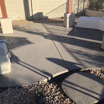 J&A Home Improvements - He surfaced the new patio as well as the steps that lead to the pool. - Pool & Hot Tub Service Near Me - Glendale, Arizona J&A Home Improvements - He surfaced the new patio as well as the steps that lead to the pool. - Pool & Hot Tub Service Near Me - Glendale, Arizona