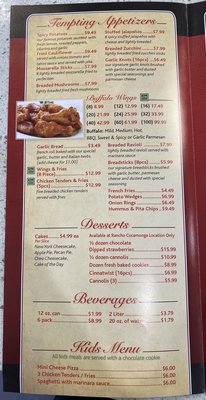Menu photo 7 Dalia's Pizza Rancho Cucamonga, CA