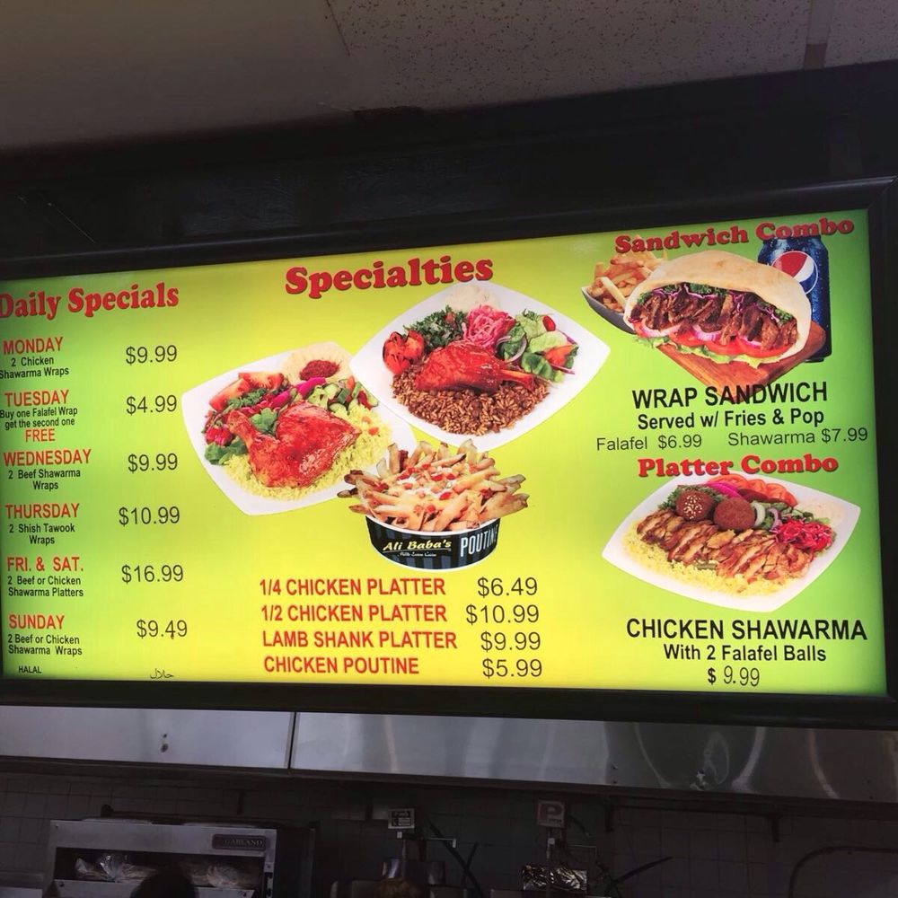 Ali Baba's Restaurant - Mediterranean Near Me - Toronto, Ontario