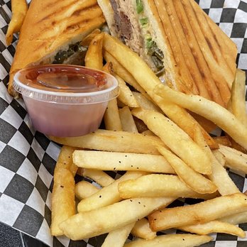 Meester Zebra - The Flamethrower - spicy but oh so worth the burn!! Delicious! - American Near Me - Cathedral City, California Meester Zebra - The Flamethrower - spicy but oh so worth the burn!! Delicious! - American Near Me - Cathedral City, California