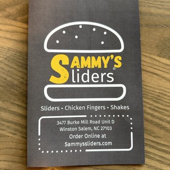 Sammy’s Sliders - New American Near Me - Winston-Salem, North Carolina Sammy’s Sliders - New American Near Me - Winston-Salem, North Carolina