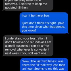 Bombshell Studio Ukiah - Interaction with the owner Cecilia, part 2