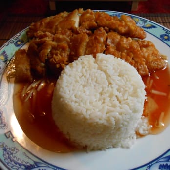 Kam Fok - M8 Gebackenes Hühnerfleisch mit süß-saurer Sauce und gekochtem Reis (kleine Portion) - Chinese Near Me - Bamberg, BY Kam Fok - M8 Gebackenes Hühnerfleisch mit süß-saurer Sauce und gekochtem Reis (kleine Portion) - Chinese Near Me - Bamberg, BY